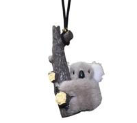 Koala - de peluche para vista trasera, Koala de peluche de para visión trasera | Colgante para espejo retrovisor de coche, con en forma de anima
