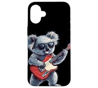 Koala de roca sonriente para una melodía alegre Carcasa para iPhone 16 Plus