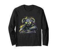 Koala DJ Tocadiscos DJ Koala Bear House Music EDM Beatmaker Manga Larga