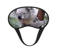 Koala en la rama, Cubiertas oculares completas, antifaces para dormir que bloquean la luz, orejeras opacas para dormir