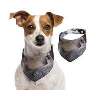 Koala en la Rama,Pañuelos de algodón para Perros, Bufandas Ajustables para Mascotas,S