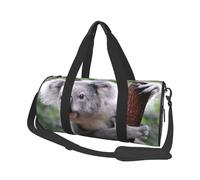 Koala en Rama, Bolsa de Viaje de Gran Capacidad, Bolso Redondo, Bolsa de Viaje Deportiva, Bolsa de Mano, Bolsa de Fitness