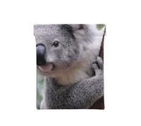 Koala en Rama, Squeeze Top Wallet Bolsa de Almacenamiento para Mujer Monedero pequeño Bolsa de Cambio