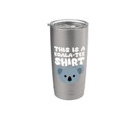 Koala Funny Australia Animal australiano Este es un koala Vaso térmico de acero inoxidable de doble pared