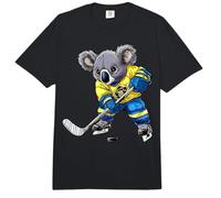 Koala - Jugador de Hockey sobre Hielo Comfort Colors Adult Heavyweight T-Shirt