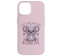 Koala Just a Girl Who Loves Koalas Carcasa para iPhone 14