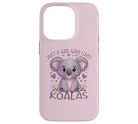 Koala Just a Girl Who Loves Koalas Carcasa para iPhone 14 Pro