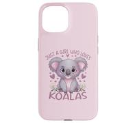 Koala Just a Girl Who Loves Koalas Carcasa para iPhone 15