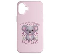 Koala Just a Girl Who Loves Koalas Carcasa para iPhone 16 Plus