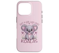 Koala Just a Girl Who Loves Koalas Carcasa para iPhone 16 Pro