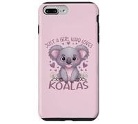 Koala Just a Girl Who Loves Koalas Carcasa para iPhone 7 Plus/8 Plus