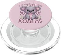 Koala Just a Girl Who Loves Koalas PopSockets PopGrip para MagSafe