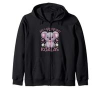 Koala Just a Girl Who Loves Koalas Sudadera con Capucha