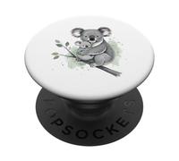 Koala Mama Bebé Madre Niño Mamá Amor PopSockets PopGrip Adhesivo