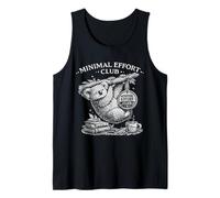 Koala Minimal Effort Club, Divertido Animal Perezoso Camiseta sin Mangas
