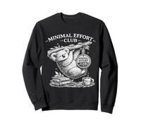 Koala Minimal Effort Club, Divertido Animal Perezoso Sudadera