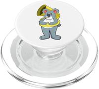 Koala Músico Saxofon Musica PopSockets PopGrip para MagSafe