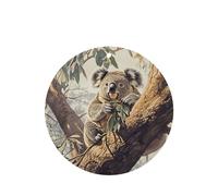 Koala on the tree - Ambientador para coche, difusor de fragancia colgante con aroma duradero para coches, hogares y más, juego de 4 piezas