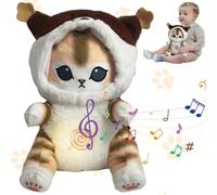 Koala para Aliviar Ansiedad, Oso Relajante, Nutria Bebe, Peluche Musical con Luces y Movimiento Respiratorio (M1)