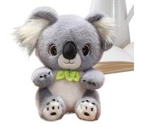 Koala Plush Toy Collectible Doll, Soft Cuddly Stuffed Animal with Cute Design, Comfort Companion for Nursery Bedroom Playroom Car Seat Travel Boys Girls Kids, 35 x 20 x 15 cm