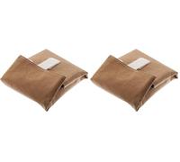 KOALA | Porta-Sándwich Ecológico 2 en 1 Koala Spain | Salvamantel Reutilizable | Interior Isotérmico de Aluminio | Material Kraft | 12x12 cm | Sin BPA (Paquete de 2)