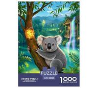 Koala Puzzle Imposible,desafío for Adults Entretenimiento Creativo 1000 Piezas Obra De Arte De Juego De para Adultos Y Niños 38x26cm/1000pcs