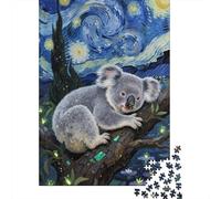Koala Puzzles Pour Adultes 1000 Teile Éducatif Challenge Toy Artisanat Cadeau Famille Home Decor Pour Adultes Et Enfants À Partir De 14 ANS 1000pcs (75x50cm)