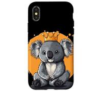 Koala real para un aspecto majestuoso divertido Carcasa para iPhone X/XS
