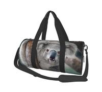 Koala Relajado, Bolsa de Viaje de Gran Capacidad, Bolso Redondo, Bolsa de Viaje Deportiva, Bolsa de Mano, Bolsa de Fitness