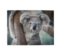 Koala Relajado, Rompecabezas de 500 Piezas para Adultos. Rompecabezas de Madera para Adultos Mayores.