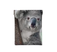 Koala Relajado, Squeeze Top Wallet Bolsa de Almacenamiento para Mujer Monedero pequeño Bolsa de Cambio