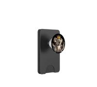 Koala riendo con corona para una mirada alegre PopSockets PopWallet para MagSafe