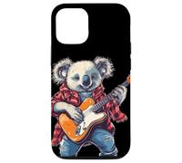 Koala Rockstar mullida para un toque encantador Carcasa para iPhone 12/12 Pro