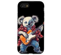 Koala Rockstar mullida para un toque encantador Carcasa para iPhone SE (2020) / 7 / 8