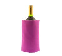 Koala Spain (20 Unidades) Enfriador de Vino con Gel Rápido Enfriamiento Compartimentado, 4 Capas Anti-condensación,Color Violeta, Velcro Ajustable Bot. Vino o Cava
