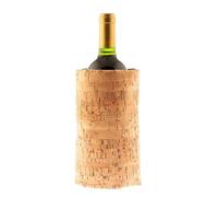 Koala Spain Eco-Enfriador de Vino con Gel Rápido Enfriamiento Compartimentado, 4 Capas Anti-condensación, Textura Corcho, Velcro Ajustable BOT. Vino o Cava, Incluye Regalo Lámina Antigoteo