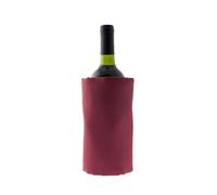 Koala Spain Enfriador de Vino con Gel Rápido Enfriamiento Compartimentado, 4 Capas Anti-condensación,Color Burdeos, Velcro Ajustable Bot. Vino o Cava, Incluye Regalo Lámina Antigoteo