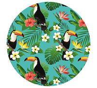 Koala Spain Posavasos Desechables, Estampado Tucanes, 9 cm (4 Unidades)