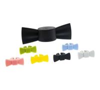 Koala Spain Set Smoking (7 piezas), 6 Marcadores Copas de Vino Pajaritas 3D, 1 Tapón Silicona Hermético Pajarita