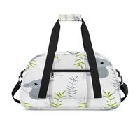 Koala Sports - Bolsa de lona para mujeres y hombres, lindo koala de 24 L, bolsa de fin de semana, bolsa de viaje, gimnasio, para niños y niñas, color, 24 L, Organizador de bolsas