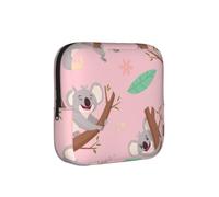 Koala, un Animal Salvaje Australiano Adorable,Bolsas para Guardar compresas sanitarias, Bolsas para la menstruación para Mujeres y Adolescentes.