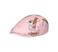 Koala, un Animal Salvaje Australiano Adorable, Gorra Plana para Hombre, Gorra de repartidor de periódicos para Hombre, Boina Ajustable para Conducir