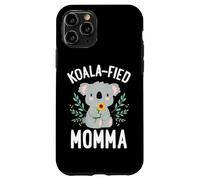 Koalafied Momma Koala Bear Girasol Floral Día de la Madre Carcasa para iPhone 11 Pro