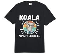 Koalas Divertidos de Dibujos Animados Kawaii de Koala Is My Spirit Comfort Colors Adult Heavyweight T-Shirt