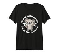 Koalas Este es mi Disfraz Humano, Soy Realmente un Koala Camiseta Premium