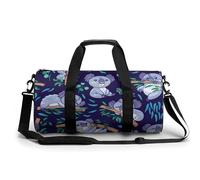 Koalas in The Eucalyptus Forest - Bolsa de gimnasio portátil para mujeres y hombres, bolsa de viaje para deportes, gimnasio, divertida bolsa de yoga