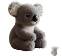 Koaly AI Soporte Emocional de Lujoso Koala: Ultra Suave, imita los Movimientos Naturales para Abrazos realistas, curación Emocional a Pedido, Alivio de ansiedad, Ayuda del sueño, Juguete de Confort