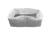 Koanhinn 10 unidades de filtro reutilizable para excrementos de gatos, manos para mascotas, filtro elástico para de , almohadillas higiénicas para L