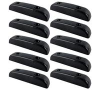 Koanhinn 10 x Thumb Rest Tug Bar Finger Pull para Jazz Precision Bass Guitar Plastic
