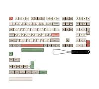 Koanhinn 126 teclas/Set 9009 Retro XDA Keycap para Mechanical Keyboard DIY PBT -SUB 61 60 Bakclit Keycaps, Japanese